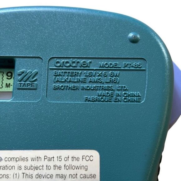 Brother P-Touch Home & Hobby III M Tape Model PT-85 Label Printer - Picture 5 of 7